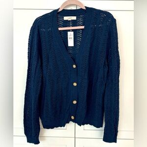 LOFT Women's Navy Sweater
